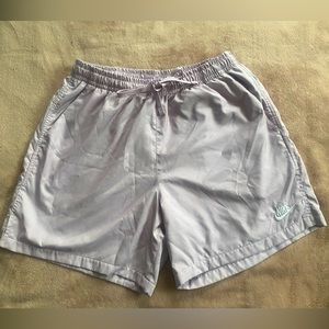 Pale purple men’s Nike shorts